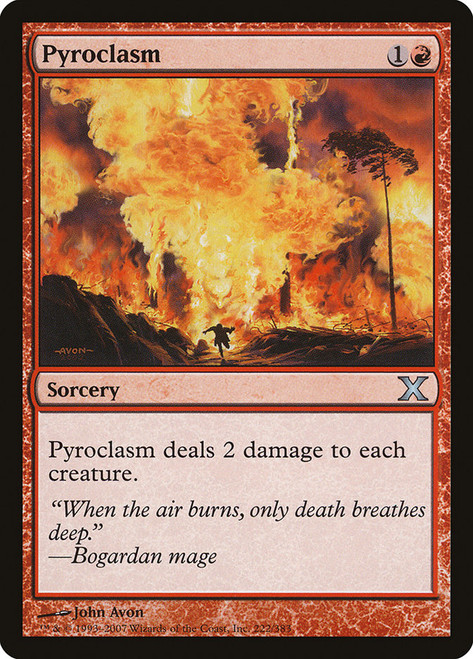 Pyroclasm\n10th Edition\nSingle\nMagic The Gathering