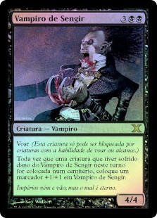 Sengir Vampire
10th Edition (Foil) - Portuguese
Single
Magic The Gathering