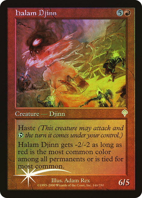 Halam Djinn\nInvasion\nSingle\nMagic The Gathering