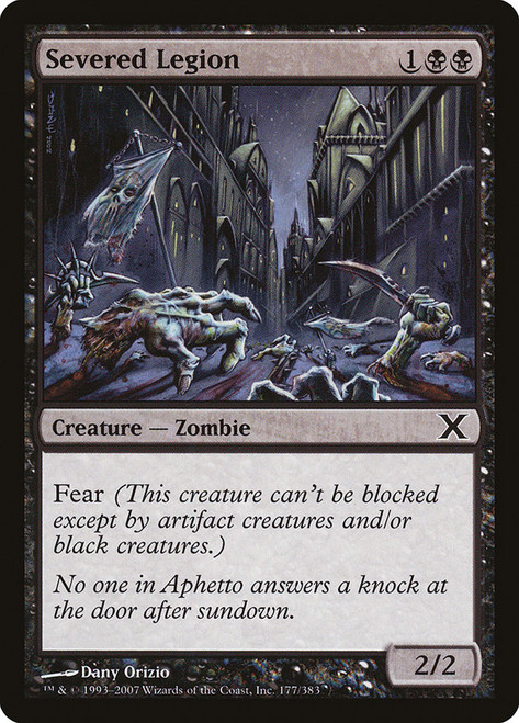 Severed Legion\n10th Edition\nSingle\nMagic The Gathering
