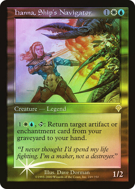 Hanna, Ship's Navigator\nInvasion\nSingle\nMagic The Gathering
