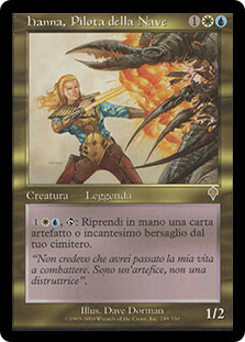 Hanna, Ship's Navigator
Invasion - Italian
Single
Magic The Gathering