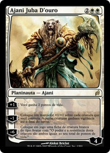 Ajani Goldmane | Lorwyn - Japanese | Star City Games