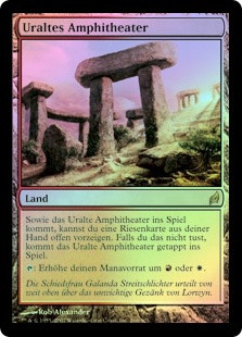 Ancient Amphitheater
Lorwyn (Foil) - German
Single
Magic The Gathering