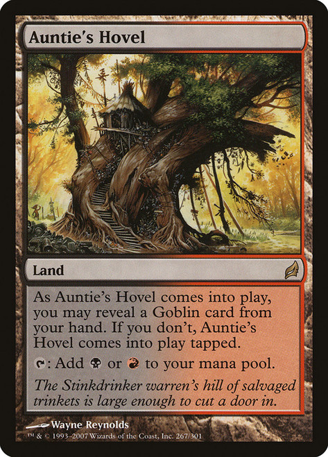 Auntie's Hovel\nLorwyn\nSingle\nMagic The Gathering