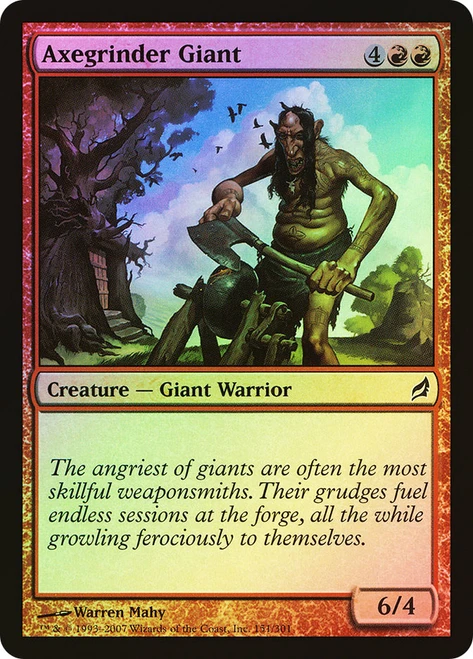 Axegrinder Giant\nLorwyn\nSingle\nMagic The Gathering
