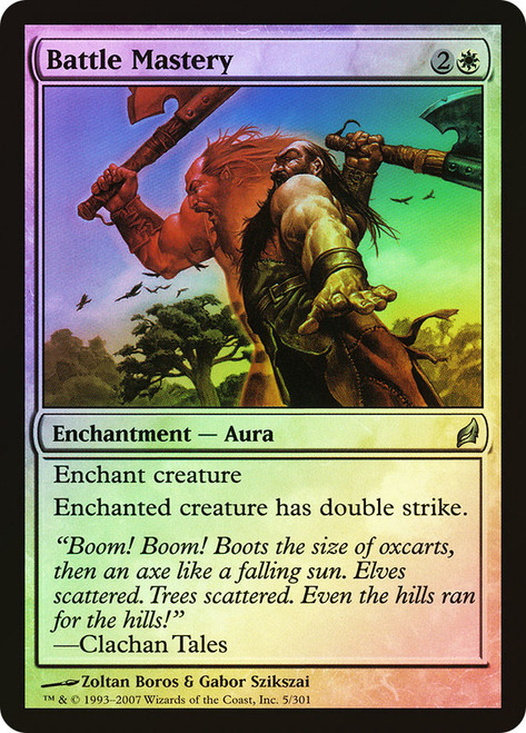 Battle Mastery\nLorwyn\nSingle\nMagic The Gathering