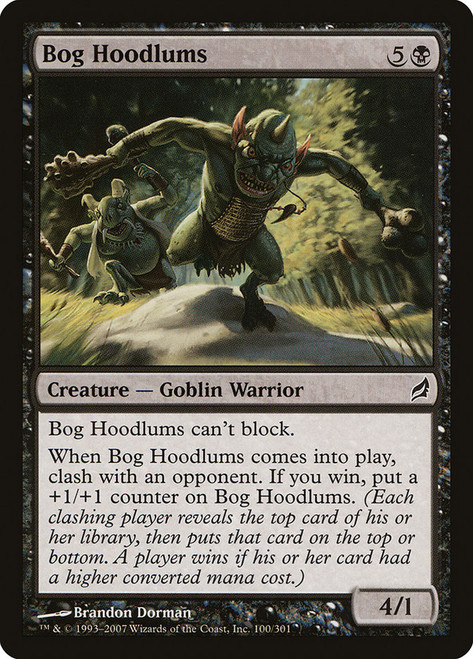 Bog Hoodlums\nLorwyn\nSingle\nMagic The Gathering