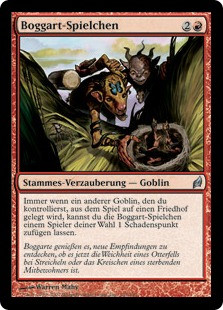 Boggart Shenanigans
Lorwyn - German
Single
Magic The Gathering