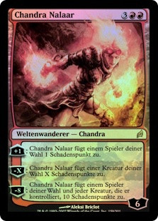 Chandra Nalaar
Lorwyn (Foil) - German
Single
Magic The Gathering