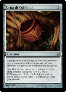 Colfenor's Urn
Lorwyn - Italian
Single
Magic The Gathering