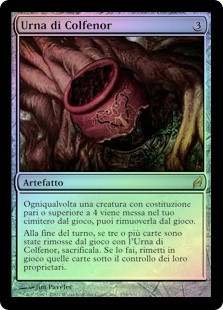 Colfenor's Urn
Lorwyn (Foil) - Italian
Single
Magic The Gathering