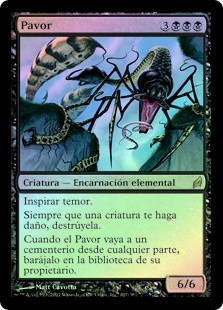 Dread
Lorwyn (Foil) - Spanish
Single
Magic The Gathering