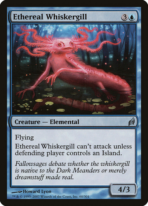 Ethereal Whiskergill\nLorwyn\nSingle\nMagic The Gathering