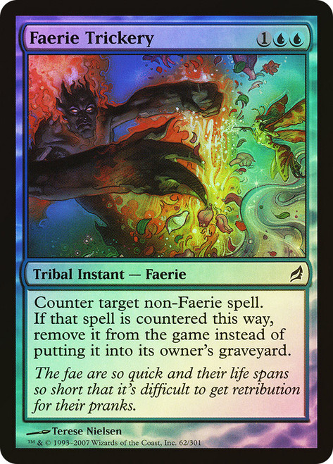 Faerie Trickery\nLorwyn\nSingle\nMagic The Gathering