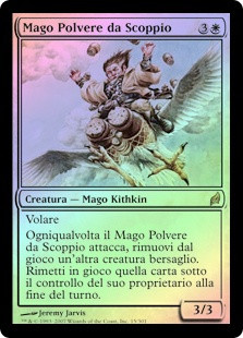 Galepowder Mage
Lorwyn (Foil) - Italian
Single
Magic The Gathering