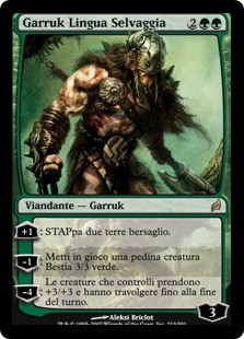 Garruk Wildspeaker
Lorwyn - Italian
Single
Magic The Gathering