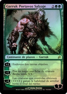 Garruk Wildspeaker
Lorwyn (Foil) - Spanish
Single
Magic The Gathering