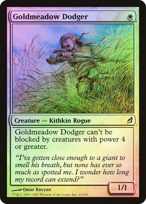 Goldmeadow Dodger\nLorwyn\nSingle\nMagic The Gathering