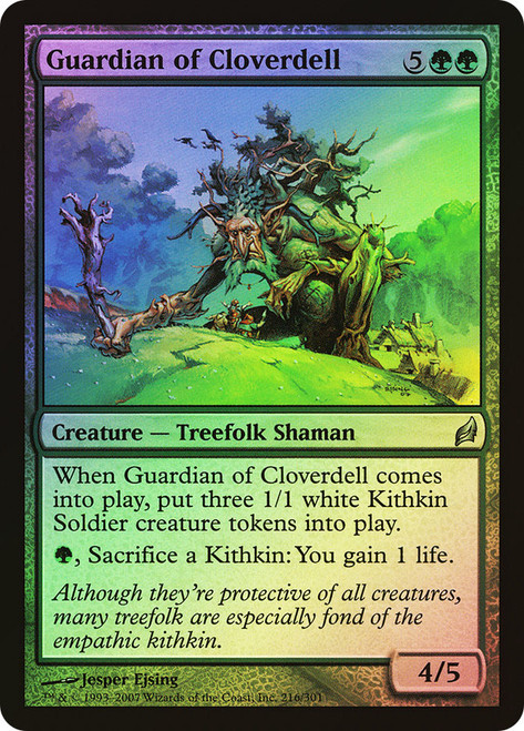 Guardian of Cloverdell\nLorwyn\nSingle\nMagic The Gathering