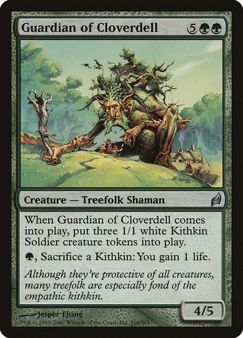 Guardian of Cloverdell\nLorwyn\nSingle\nMagic The Gathering