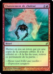 Heat Shimmer
Lorwyn (Foil) - French
Single
Magic The Gathering