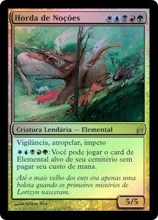 Horde of Notions
Lorwyn (Foil) - Portuguese
Single
Magic The Gathering