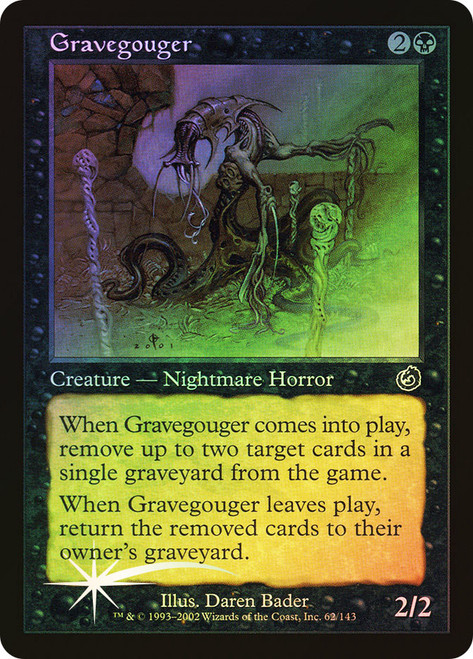 Gravegouger\nTorment\nSingle\nMagic The Gathering