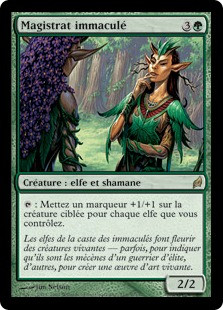 Immaculate Magistrate
Lorwyn - French
Single
Magic The Gathering