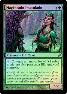 Immaculate Magistrate
Lorwyn (Foil) - Portuguese
Single
Magic The Gathering