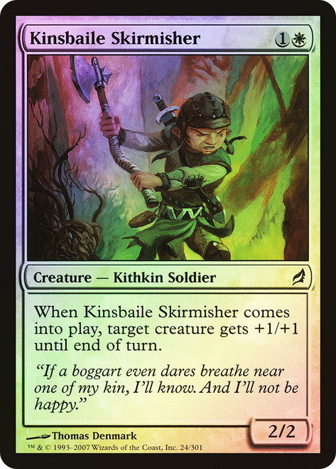 Kinsbaile Skirmisher\nLorwyn\nSingle\nMagic The Gathering