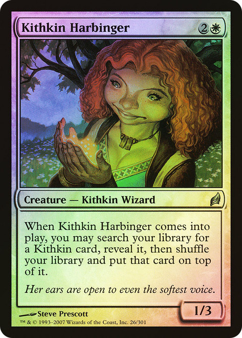 Kithkin Harbinger\nLorwyn\nSingle\nMagic The Gathering
