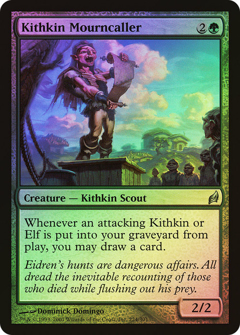 Kithkin Mourncaller\nLorwyn\nSingle\nMagic The Gathering