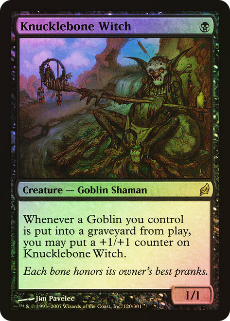 Knucklebone Witch\nLorwyn\nSingle\nMagic The Gathering