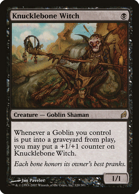 Knucklebone Witch\nLorwyn\nSingle\nMagic The Gathering