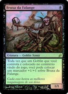 Knucklebone Witch
Lorwyn (Foil) - Portuguese
Single
Magic The Gathering