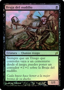 Knucklebone Witch
Lorwyn (Foil) - Spanish
Single
Magic The Gathering