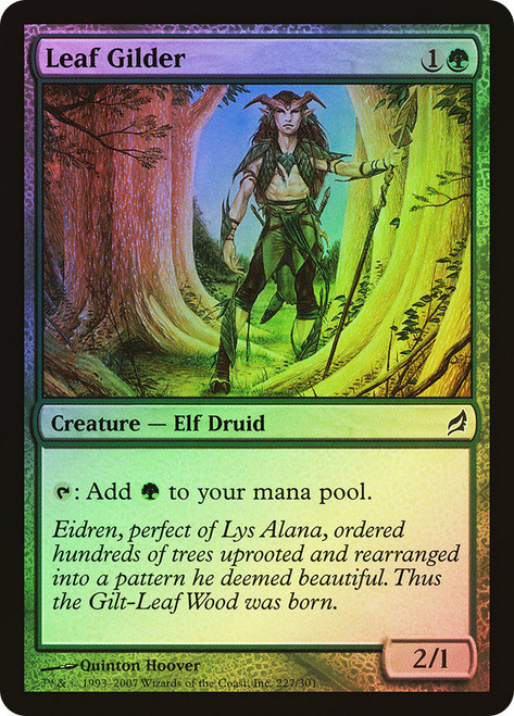 Leaf Gilder\nLorwyn\nSingle\nMagic The Gathering