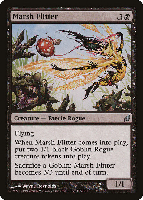 Marsh Flitter\nLorwyn\nSingle\nMagic The Gathering