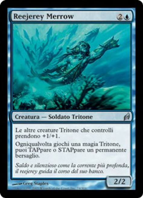 MTG メロウの騎兵 アーティストプルーフ Merrow Reejerey Merrow Reejerey | Duel Decks: Merfolk vs. Goblins | Star