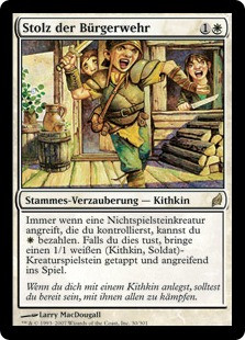 Militia's Pride
Lorwyn - German
Single
Magic The Gathering