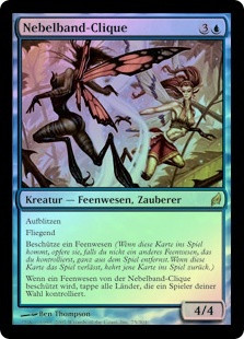Mistbind Clique
Lorwyn (Foil) - German
Single
Magic The Gathering