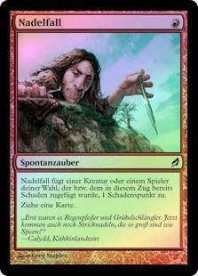 Needle Drop
Lorwyn (Foil) - German
Single
Magic The Gathering