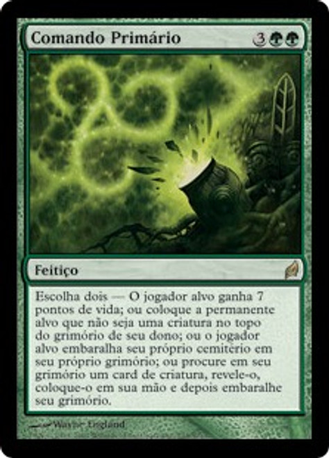 Primal Command
Lorwyn - Portuguese
Single
Magic The Gathering