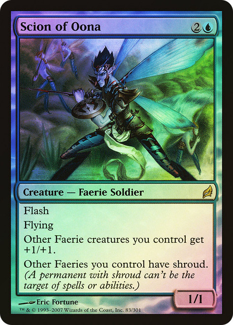 Scion of Oona\nLorwyn\nSingle\nMagic The Gathering