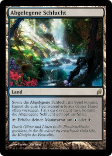 Secluded Glen
Lorwyn - German
Single
Magic The Gathering
