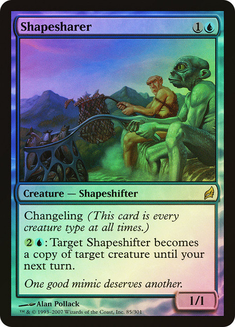 Shapesharer\nLorwyn\nSingle\nMagic The Gathering
