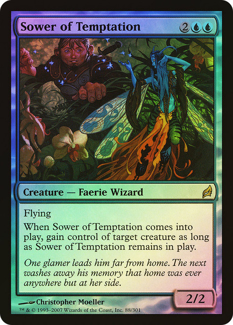 Sower of Temptation\nLorwyn\nSingle\nMagic The Gathering