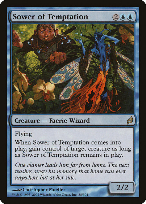 Sower of Temptation\nLorwyn\nSingle\nMagic The Gathering