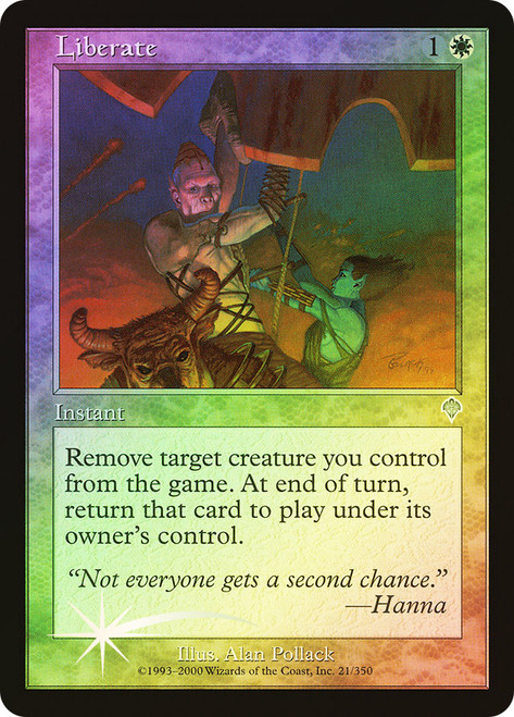 Liberate\nInvasion\nSingle\nMagic The Gathering